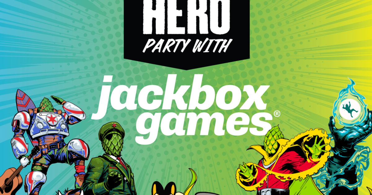 Revolution x Jackbox Games Choose Your Hero Revolution Brewing