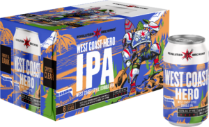West Coast-Hero 12 oz. Can 6 pack Carton w/ Can