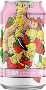 Freedom Strawberry Lemonade Can - Back