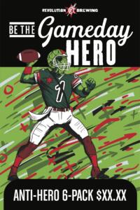 Gameday Hero Cooler Clings