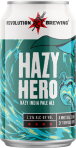 Hazy-Hero 12 oz. Can Front