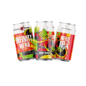 Infinity-Hero 12 oz. Cans Fanned