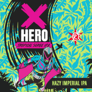 X-Hero Tropical Surge Untappd Square