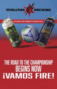 Revolution x Chicago Fire Playoff Posters