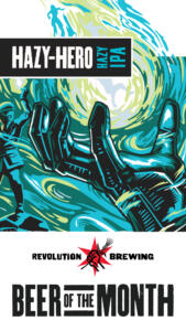 Hazy-Hero Beer of the Month Poster