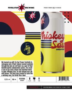 Whiskey Sour Inspired Ale Sell Sheet