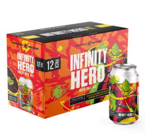 Infinity-Hero 12 oz. Can 12-Pack Carton With Can