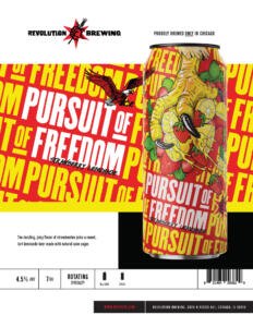 Pursuit of Freedom: Strawberry Lemonade Sell Sheet