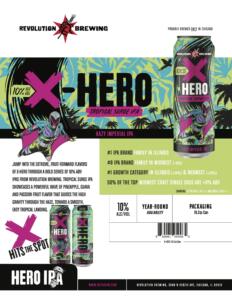 X-Hero Tropical Surge Sell Sheet