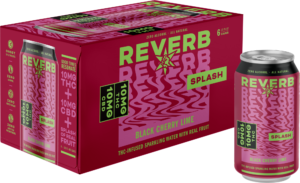 Reverb Splash Black Cherry Lime 10mg 6-pack with can