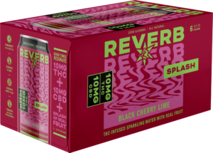 Reverb Splash Black Cherry Lime 10mg 6-pack