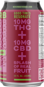 Reverb Splash Black Cherry Lime 10mg Can Side 2
