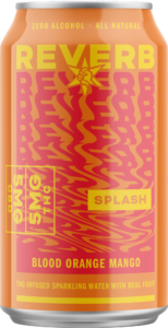 Reverb Splash Blood Orange Mango 5mg Can Front