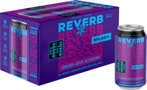 Reverb Splash Concord Grape Blueberry 10mg 6-Pack with Can
