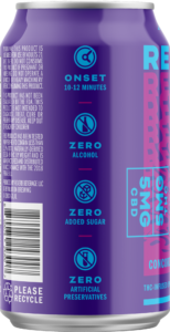 Reverb Concord Grape Blueberry 5mg Side1