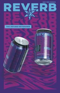 Reverb Splash Concord Grape Blueberry 10mg Poster (No Pricing)