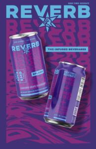 Reverb Splash Concord Grape Blueberry Poster (No Price)