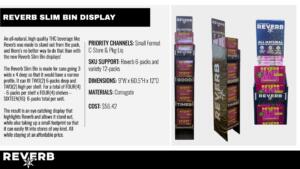 Reverb Slim Bin Sell Sheet