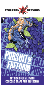 Pursuit of Freedom: Grape Blueberry Tap Magnet