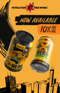 X-Hero 12oz 11" x 17" (w/ No Price)