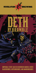 Deth By Bramble Tap Magnet