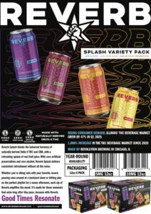 Reverb Splash Variety Pack Sell Sheet