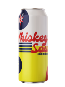 Whiskey Sour Inspired Ale Can