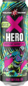 X-Hero Tropical Surge 19.2oz Can Front