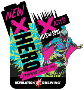 X-Hero Tropical Surge Cooler Cling