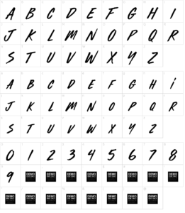 Choose Your Hero - Font