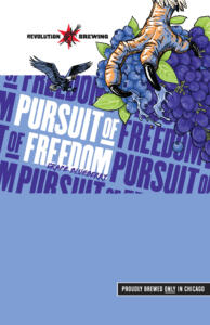 Pursuit of Freedom: Grape Blueberry Poster 11" x 17" with price